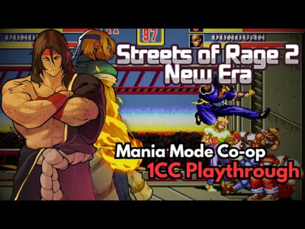 Streets of Rage 2 New Era v3 (beta) - Mania (Axel | Shiva)