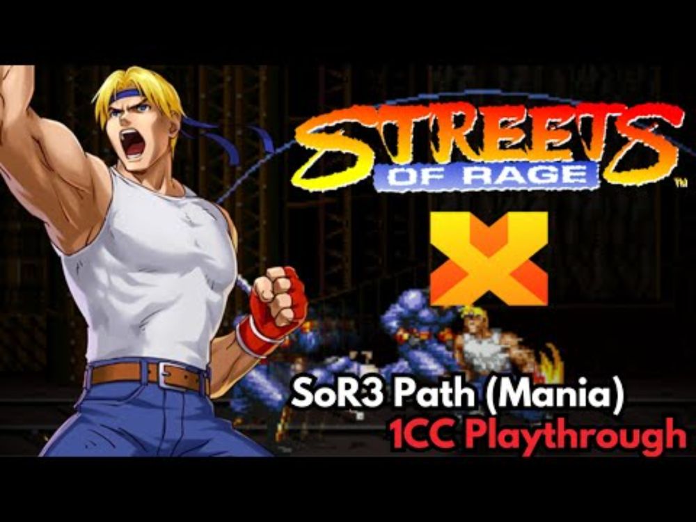 Streets of Rage X (OpenBoR) - SoR3 Path 1CC Mania (AxelSoR3)