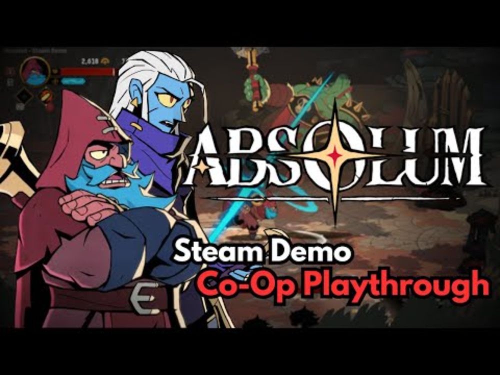 Absolum - Steam Demo Co-Op Playthrough (Karl | Galandra)