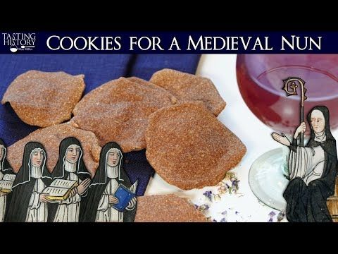 Eat Like a Medieval Nun - Hildegard of Bingen's Cookies of Joy