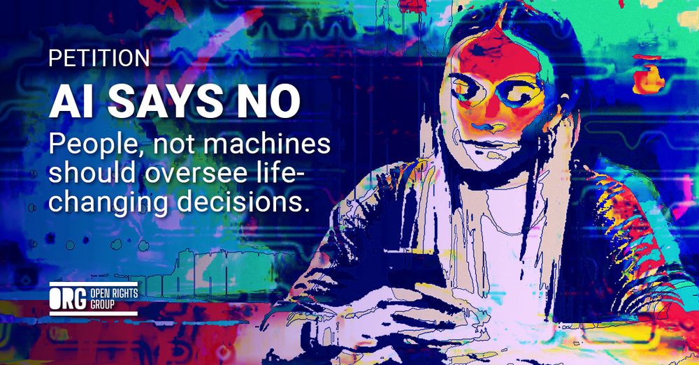 Petition: AI Says No; People, not machines should oversee life-changing decisions.