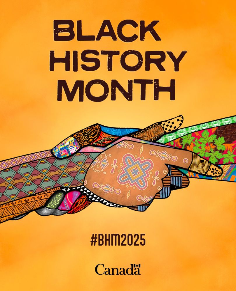 Black History Month 2025 
Canada
Image of two hands clasping

