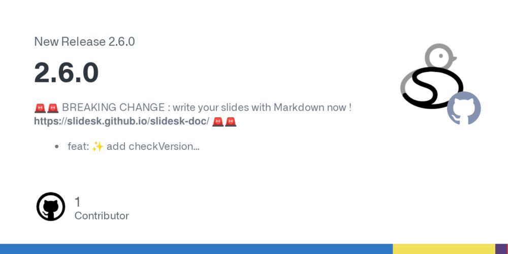 Release 2.6.0 · slidesk/slidesk