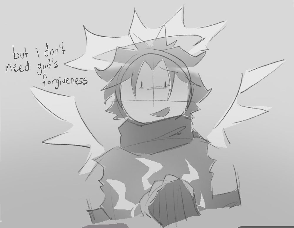but i don't need god's forgiveness