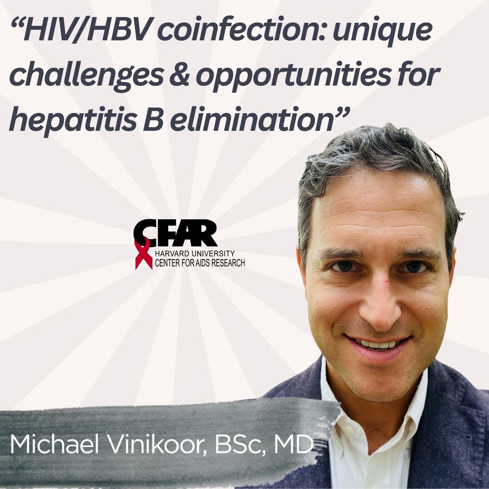 Thursday, May 8 (12 pm US EDT) talk by Dr. Vinikoor (UAB at Birmingham) titled "HIV/HBV Coinfection: Unique Challenges & Opportunities for Hepatitis B Elimination." 