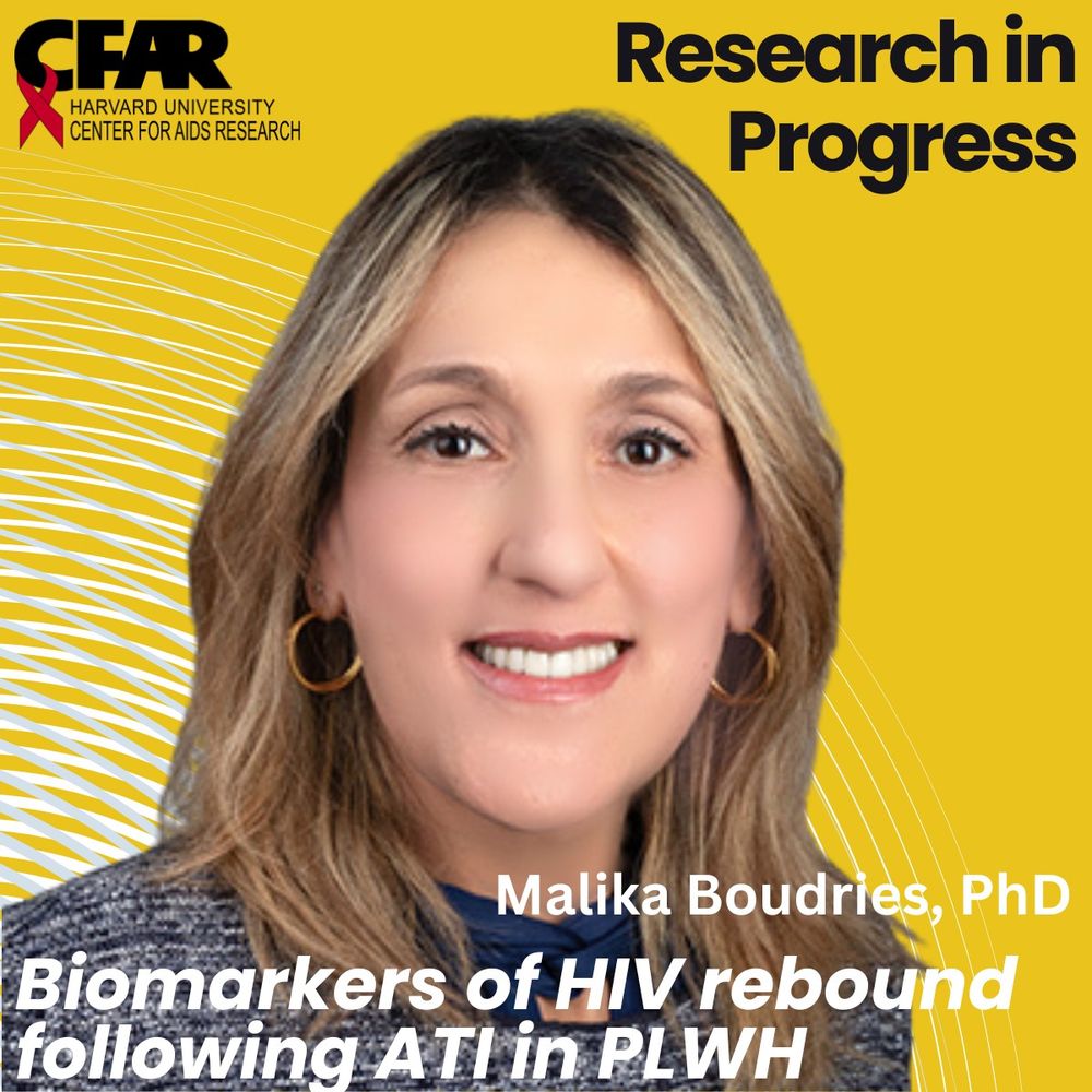 Malika Boudries presents research in progress: Biomarkers of HIV rebound following ATI in PLWH