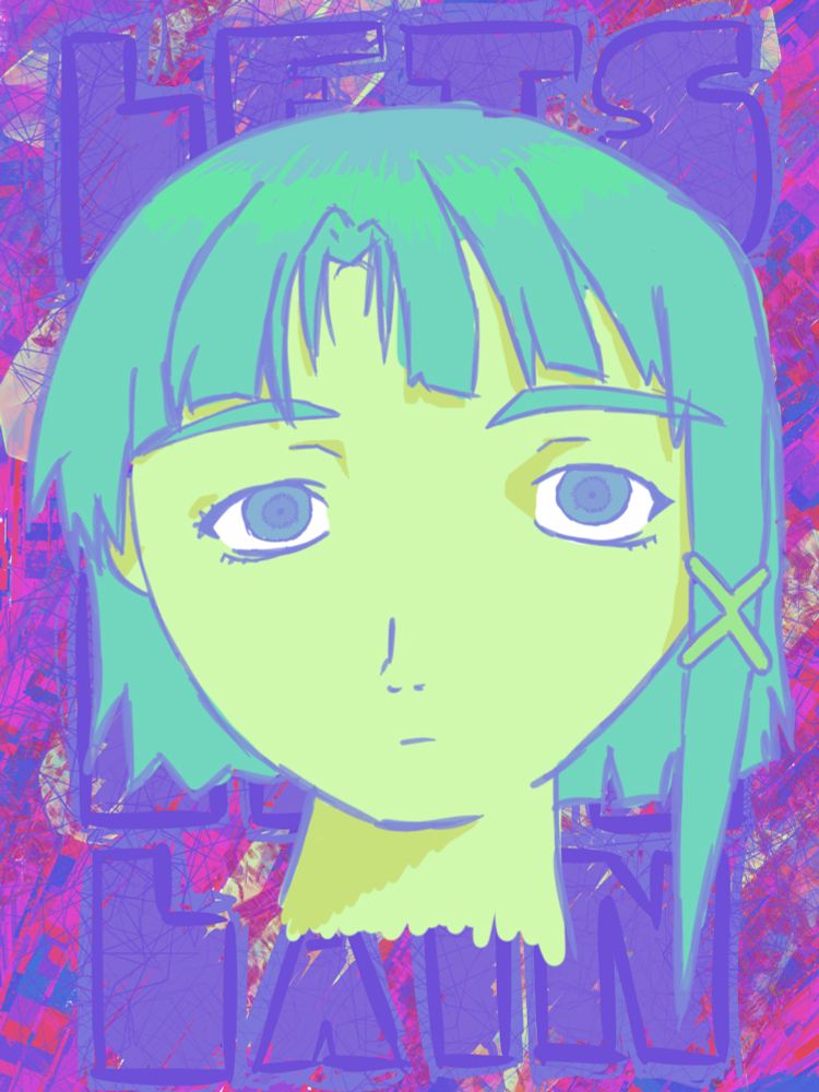 Lain Iwakura from Serial Experiments Lain