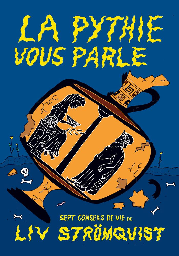 La pythie vous parle, couverture