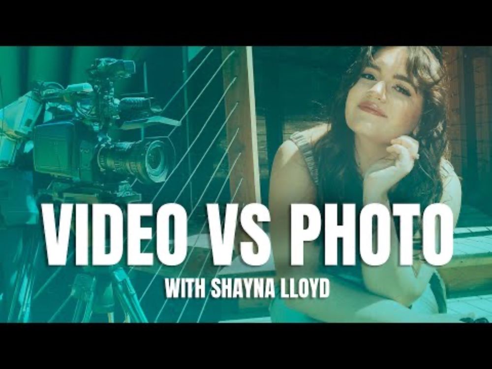 Why Photographers Need to Embrace Video in 2025 - with SHAYNA LLOYD