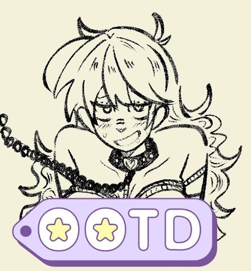 censored doodle of rdyz oc, dizzy, bound and looking super into it because she is a freak