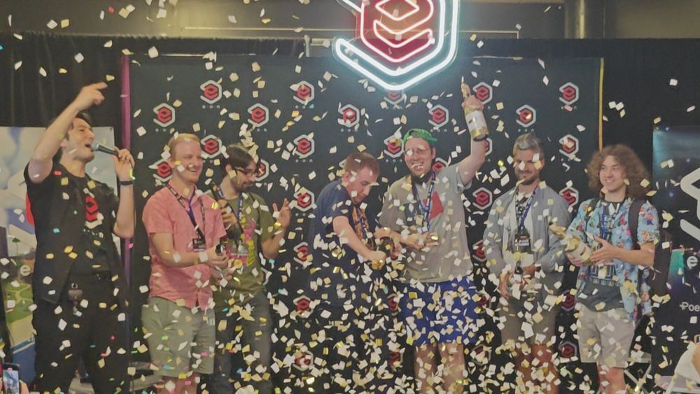 So much confetti!