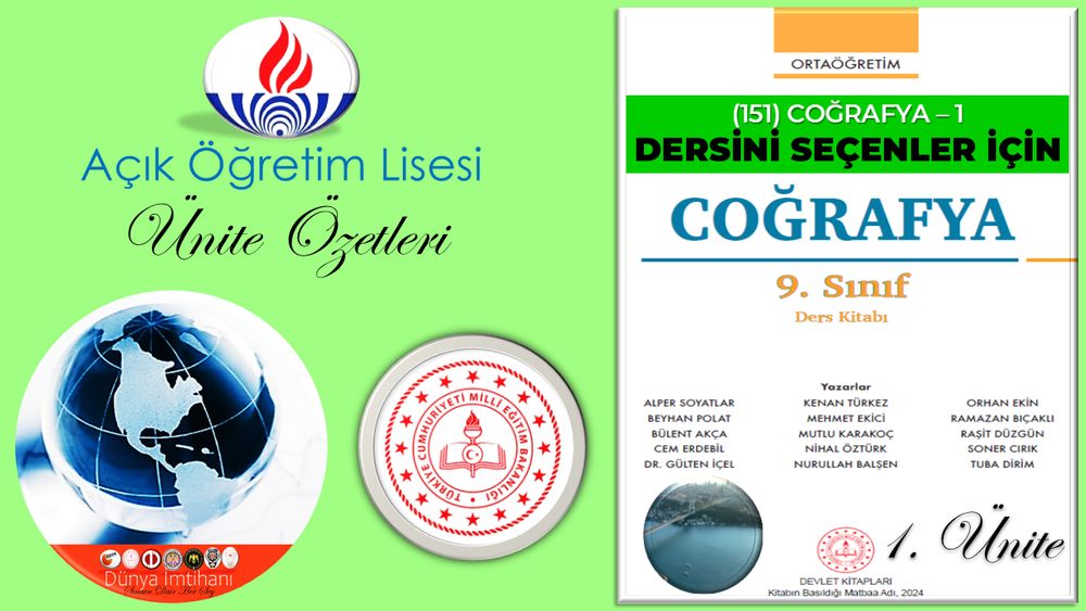 SINAVLARINIZDA BAŞARILAR DİLERİM! 

Derslerinizi geçmeniz duasıyla BAŞARILAR DİLERİM.

Dünya İmtihanı Oynatma Listem
https://www.youtube.com/watch?v=XJmFmzj9u6w&list=PLGzHczBs3FiTSfspmjqvOLye2cVo3i0bu

Açık Öğretim Lise Oynatma Listem
https://www.youtube.com/watch?v=aYbMDDFbWV8&list=PLGzHczBs3FiQxL_KfBWOKtyZROd8CelZx

AÖL Ders Kitabı Ünite Özetleri
https://www.youtube.com/watch?v=24KvPHsYNO4&list=PLGzHczBs3FiQ_VOdJqPN6qRtxf5BxucN9

AÖL Çıkmış Sorular

AÖL 2024 1. DÖNEM Sınav Kitapçığı
https://www.youtube.com/watch?v=FDtcl43QPGw&list=PLGzHczBs3FiTj91X3dcb_TzmM5rpggaxm

AÖL 2024 2. DÖNEM Sınav Kitapçığı
https://www.youtube.com/watch?v=n_dEkECjCXg&list=PLGzHczBs3FiQEJRYmr0U4W2sclpNu5Wwu

AÖL 2024 3. DÖNEM Sınav Kitapçığı
https://www.youtube.com/watch?v=CjRyah9DUnI&list=PLGzHczBs3FiSzwSZQ0juT1fOtUrldatc7

AÖL 2025 2. DÖNEM Sınav Kitapçığı
https://www.youtube.com/watch?v=EWPzEDndsHQ&list=PLGzHczBs3FiRD_1qm6_eCsqZFIE8KeMTB

Çalışmalarımızın daha verimli ve faydalı olması için dunyaimtihani@gmail.com e-mail adresime sınav sorularını PDF formatında gönderirseniz sevinirim.

Şimdiden TEŞEKKÜR ederim.

DİĞER SINAV SORULARINIZIDA PDF FORMATINDA GÖNDEREBİLİRSİNİZ!

ABONEM olup, BEĞEN ve YORUM yapmayı unutmayalım.

Diğer sosyal medya hesaplarımızdan da takip edebilirsiniz.

#Twitter / https://twitter.com/dunyaimtihanim

#İnstagram / https://www.instagram.com/dunyaimtihanii/

#Facebook / https://www.facebook.com/dunyaimtihani

#TikTok / https://www.tiktok.com/@dunyaimtihani?lang=tr-TR

#Pinterest / https://tr.pinterest.com/dunyaimtihani/

#Dünyaİmtihanı #SınavaDairHerşey #SesliKitap #YouTube #YouTuber #YouTubeTürkiye #YouTuberTürkiye #Eğitim #Sınav #KonuAnlatımı #ÇıkmışSorular #MEB #MilliEğitimBakanlığı 
#2020 #2021 #2022 #2023 #2024 #2025 #AÖL #AÖL2020 #AÖL2021 #AÖL2022 #AÖL2023 #AÖL2024 #AÖL2025 #AçıkÖğretimLise #MeslekiAçıkÖğretimLisesi #AçıkÖğretimİmamHatipLisesi #Coğrafya #Coğrafya1 #Coğrafya2 #Coğrafya3 #Coğrafya4
#AÖLcoğrafya #AÖLcoğrafya1 #AÖLcoğrafya2 #AÖLcoğrafya3 #AÖLc