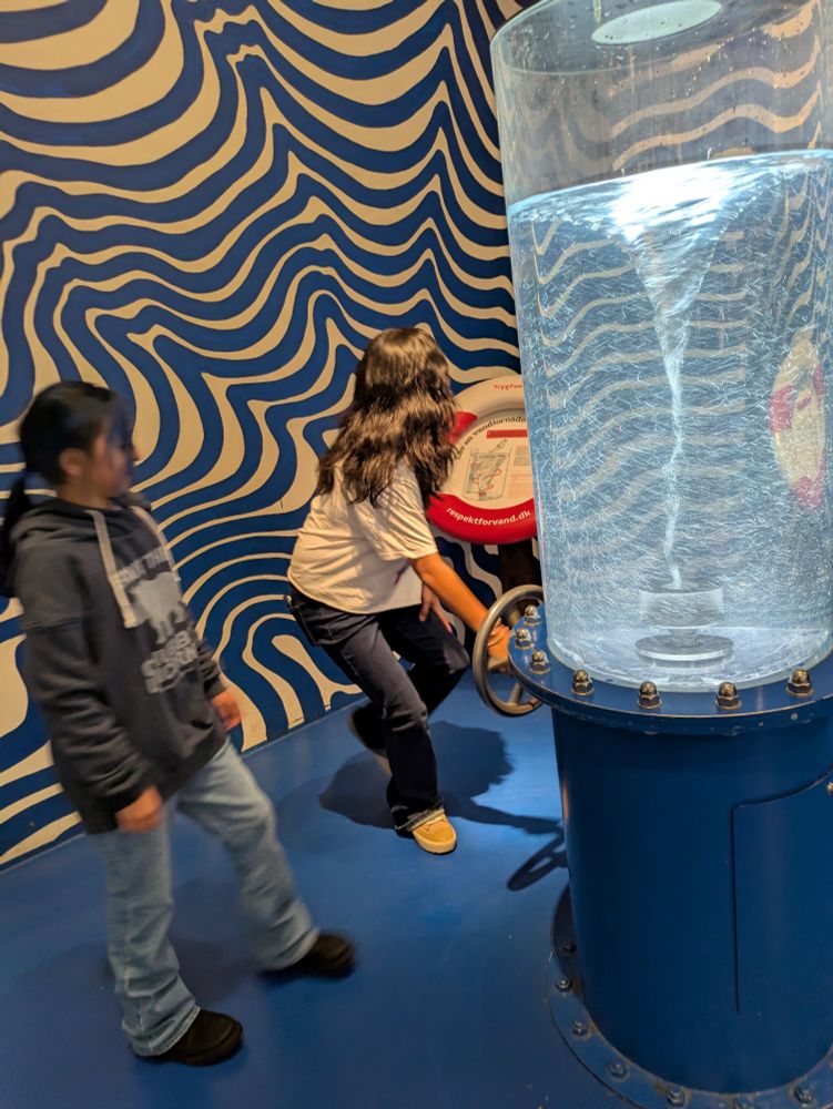 Creating violent storms in a tube