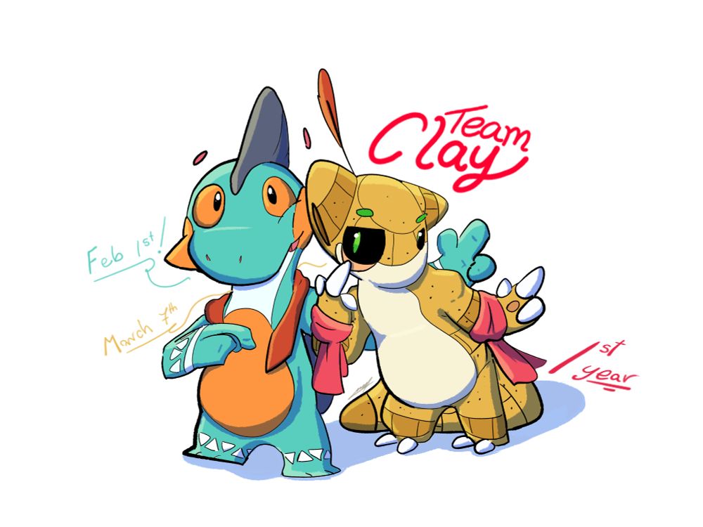 First anniversary of my comic! The actual anniversary is March 7th, I had this drawing saved for very long, but finally decided to post it!