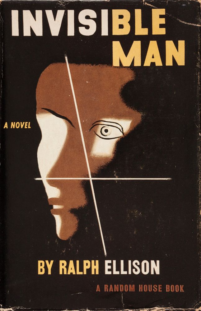 Book cover for the novel Invisible Man by Ralph Ellison.