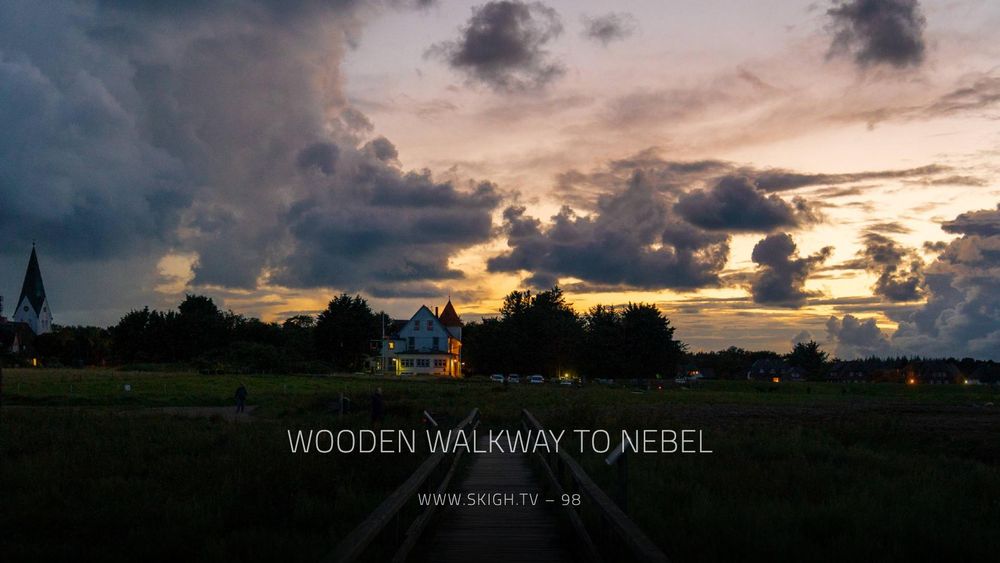 Wooden Walkway to Nebel