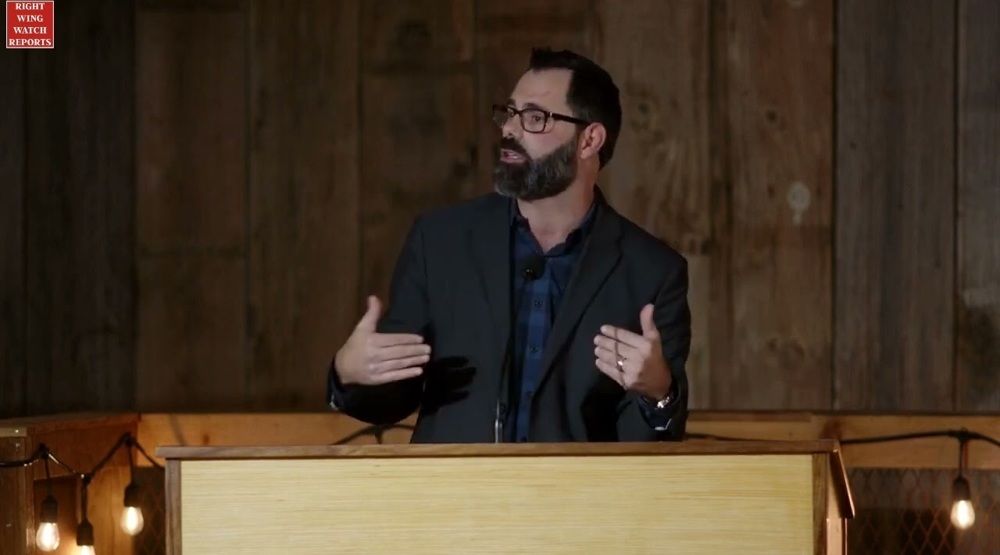 Video: Christian Nationalist Pastor Joel Webbon Wants To “Publicly Execute a Few Women Who Have Lied”