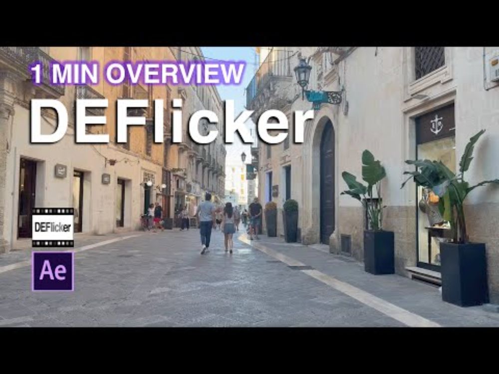1 Minute Overview - DEFlicker