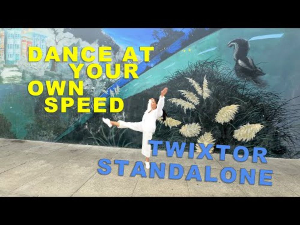 Dance at your own speed with Twixtor Standalone