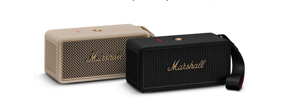 Marshall's new Middleton II Bluetooth speaker lasts 30 hours between charges