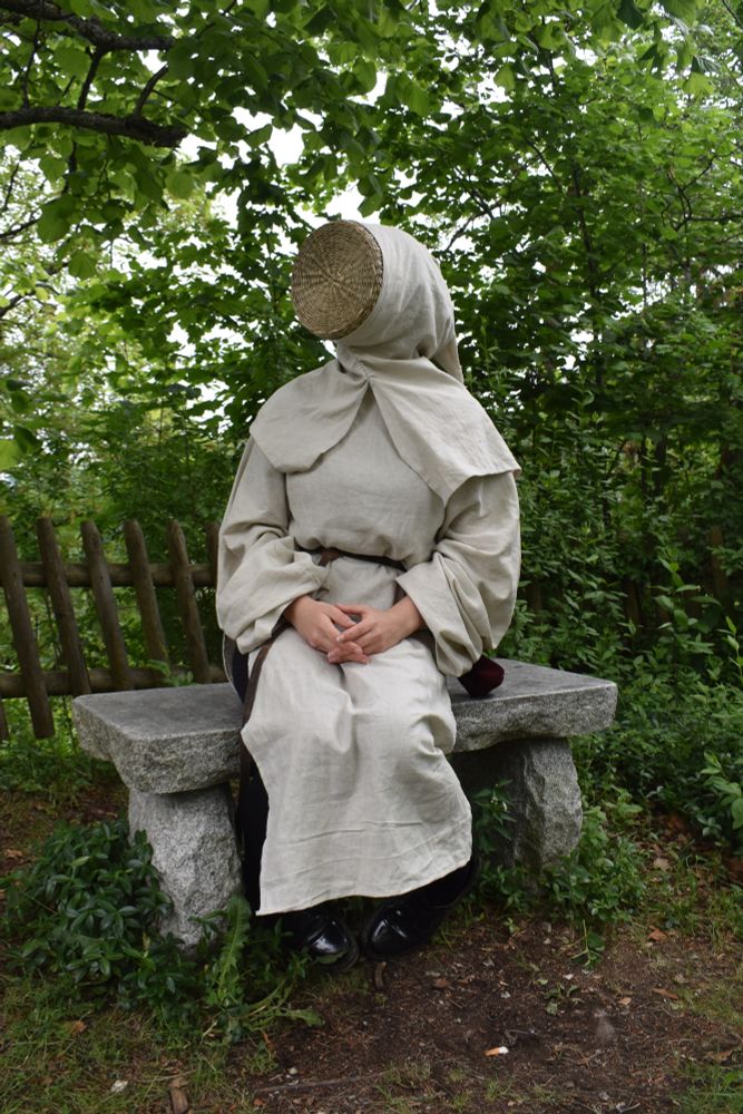 [image of real-life beekeeper costume and a detail from a painting by Peter Brueghel the Elder] 