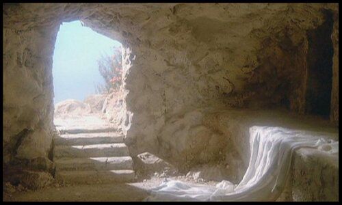 Empty tomb.