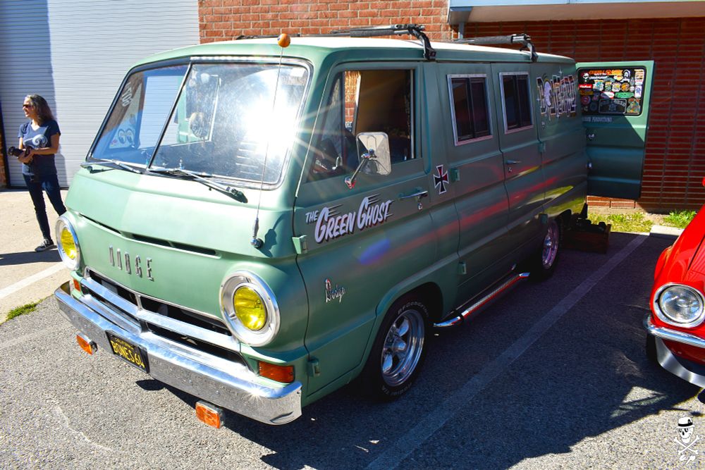 The Green Ghost. A 1964 Dodge A100 at the ZADM Muscle Car Show 2022.
