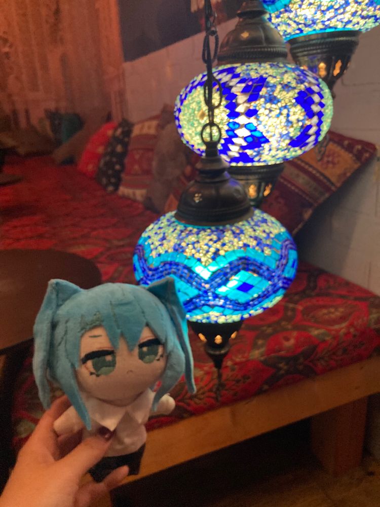 トルコランプとフウキさん