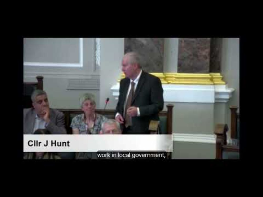 Opportunities for young people in the council and the city: Cllr Jon Hunt seconds a scrutiny inquiry