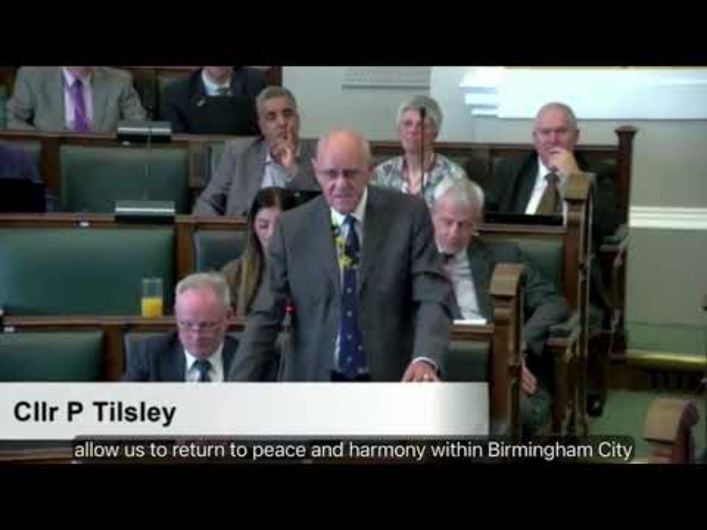 Cllr Tilsley talks about financial aspects of the ongoing industrial dispute at BCC