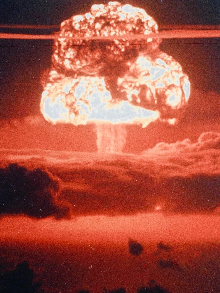 A rapid self sustaining Brian Cox chain reaction occurs resulting in a massive release of Brian Cox energy in the form of heat and light