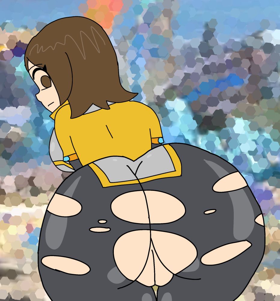 Mii Gunner ripped pants