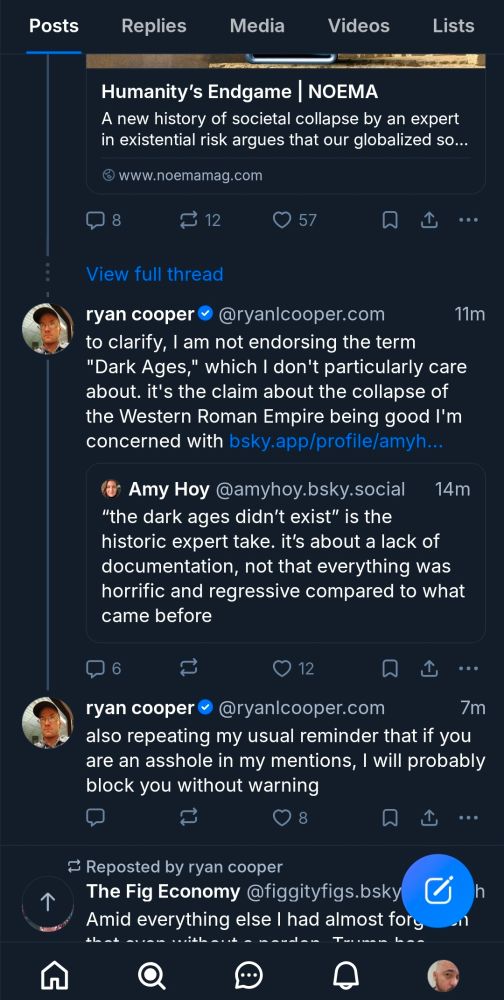 Ryan Cooper doing Ryan Cooper things