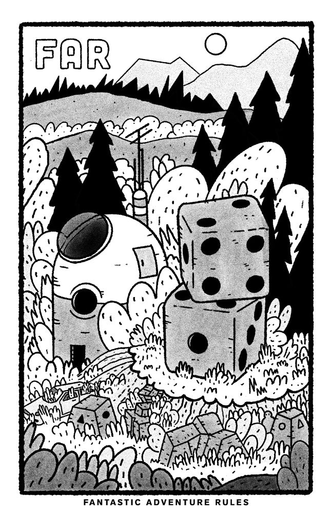 FAR - Fantastic Adventure Rules RPG zine
