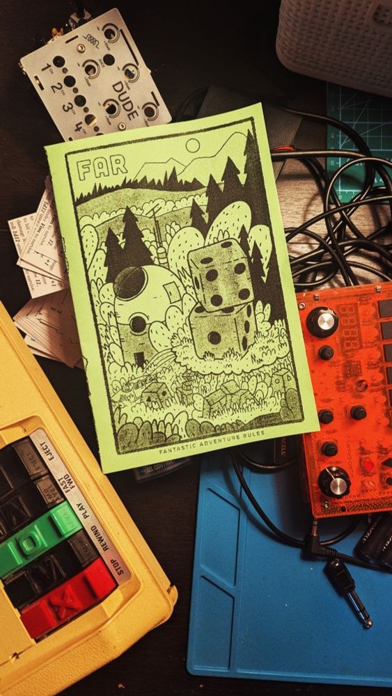 FAR - Fantastic Adventure Rules RPG zine