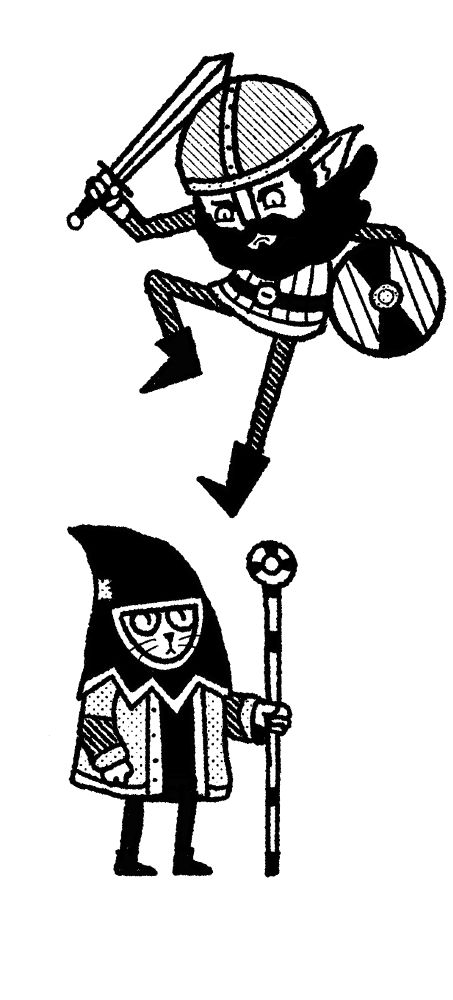 Fighter vs wizard 