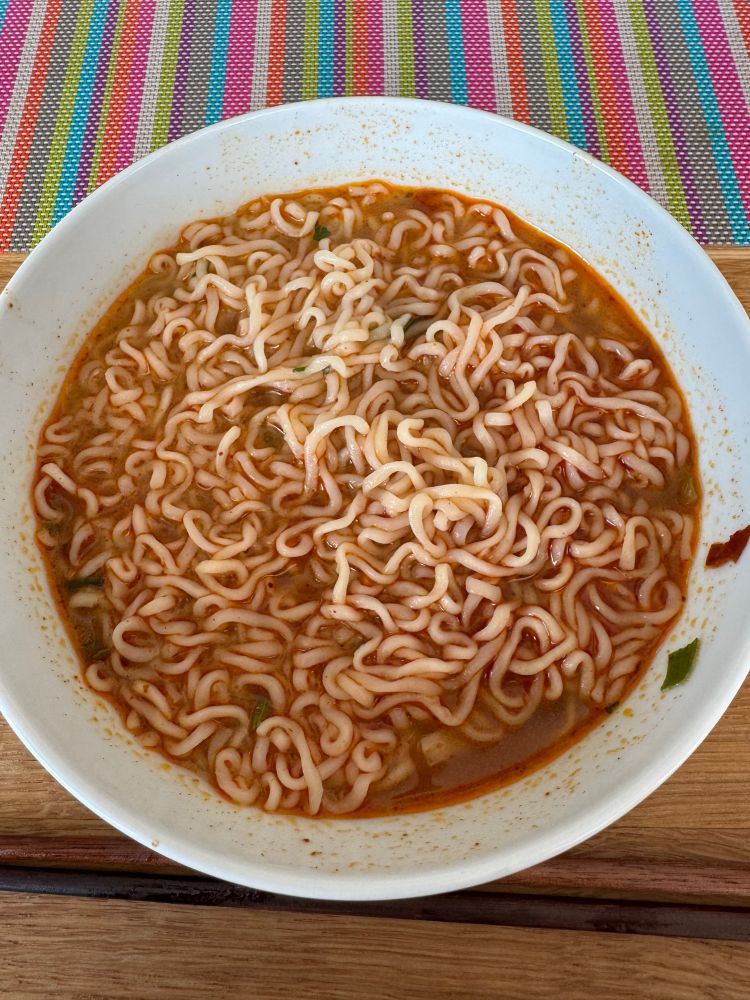 Ramen in einer Schüssel