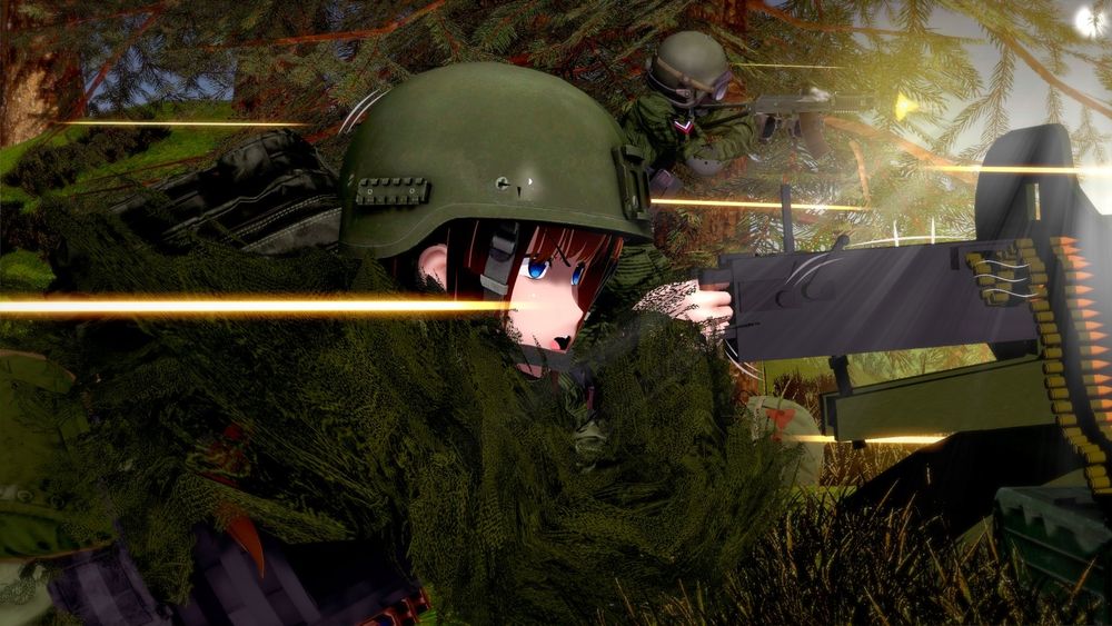 Nonna used her wounded comrade's heavy Maxim machine gun to defend against an overwhelming attack from government troops.
