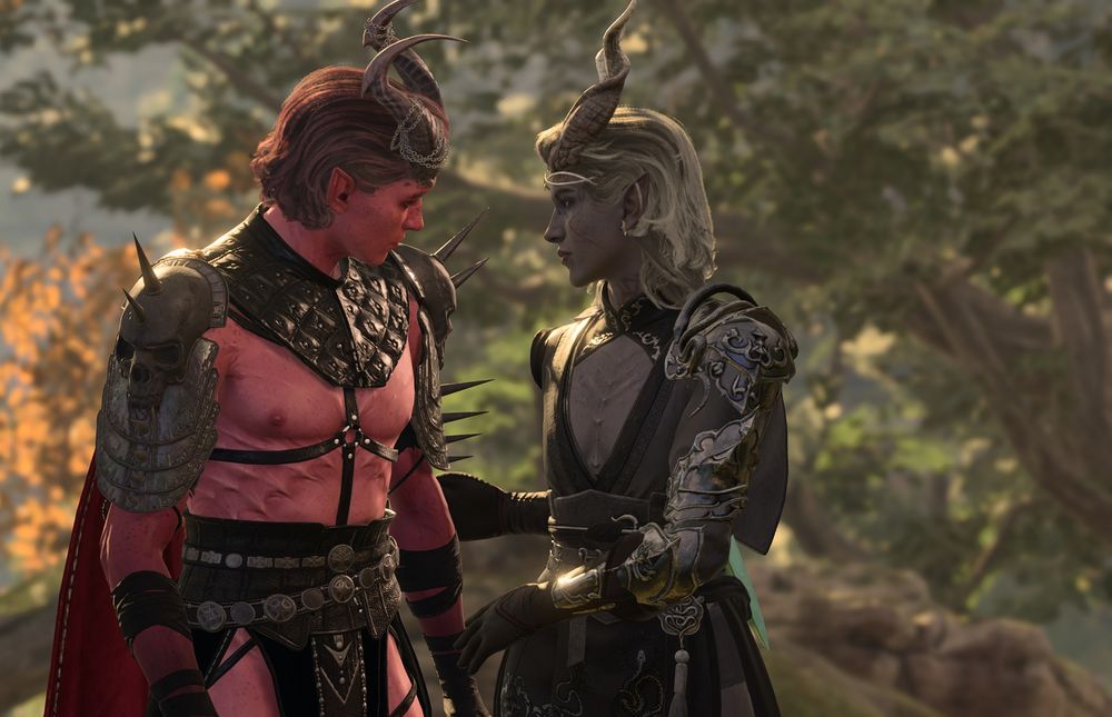 Mephis circling Faye while touching his arm. They think they aren't but they are yearners. Fucking bitches.