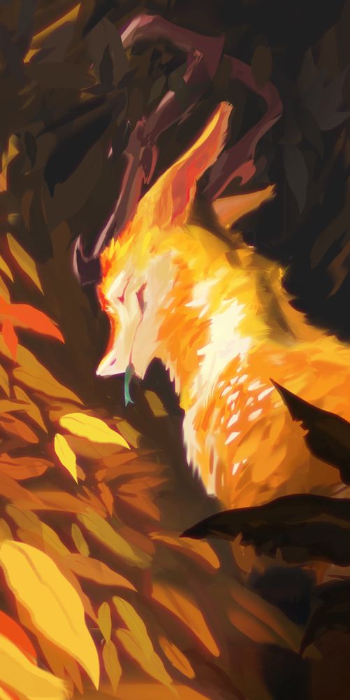 Hannu enjoys the fall