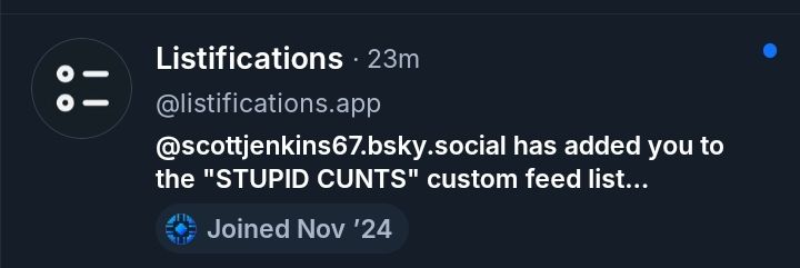 Elvis guy called me a cunt