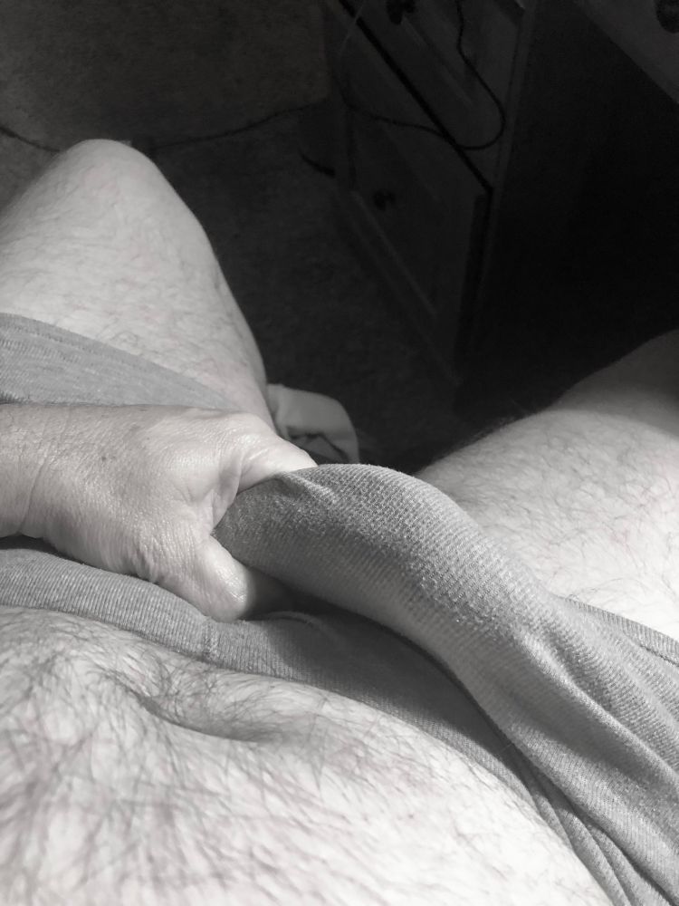My hard cock in my underwear