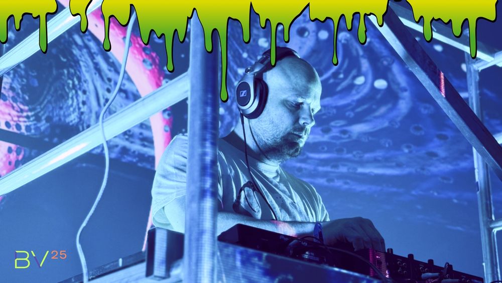 lug00ber playing tunes at Black Valley 2024