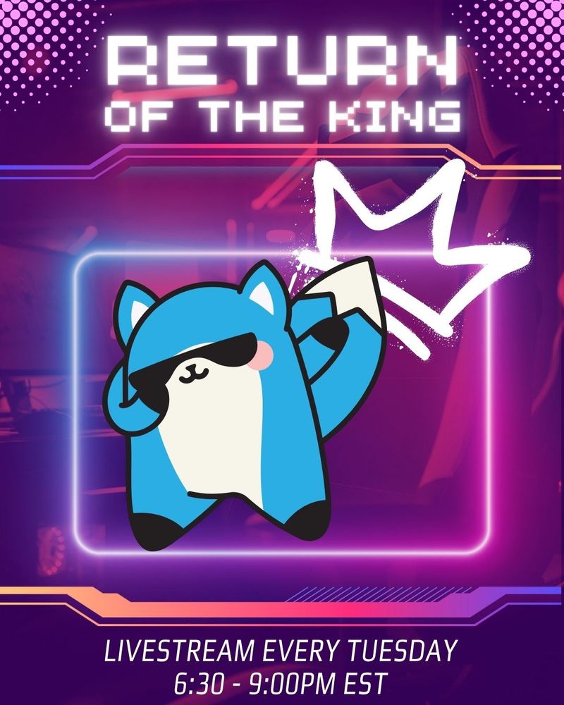 Promo poster for Short King Felix live stream