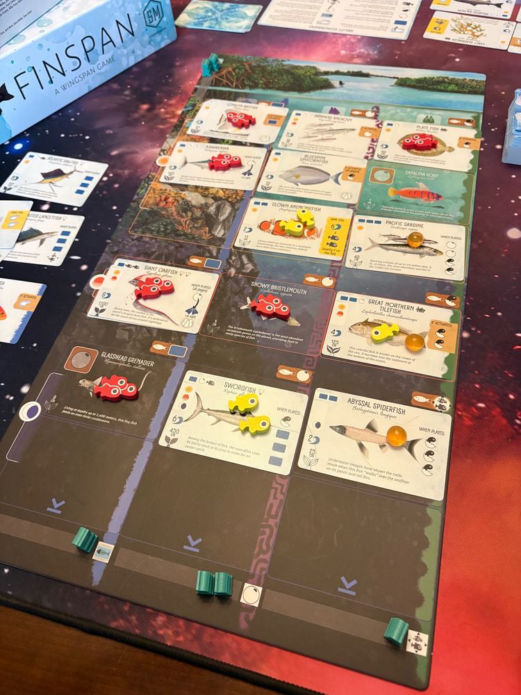 Finspan player board