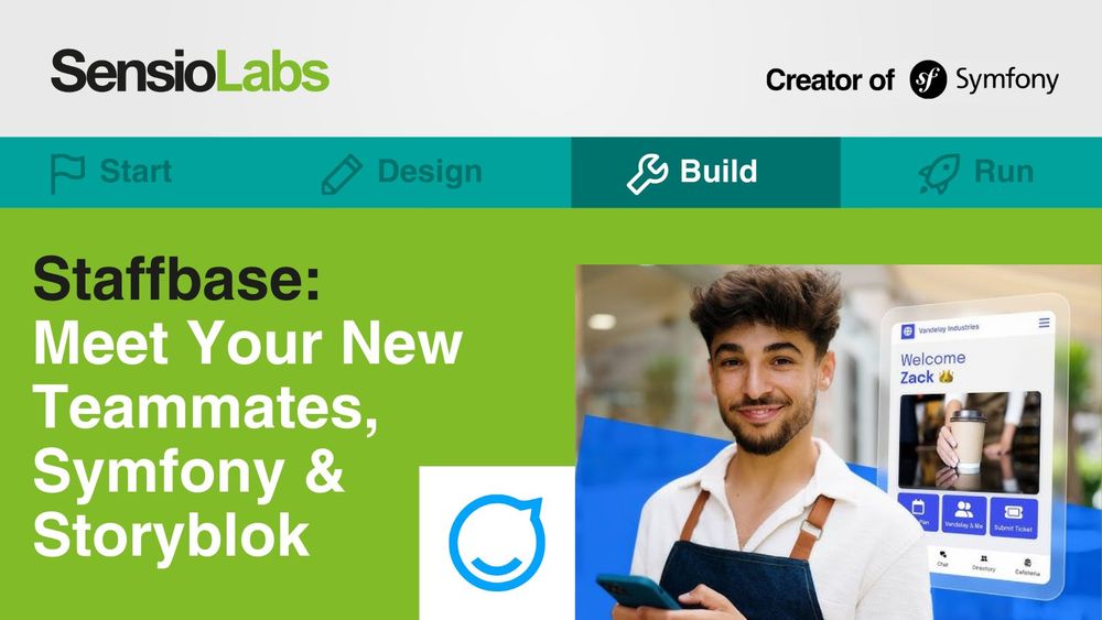 Staffbase: Meet your New Teammates, Symfony & Storyblok Success Story SensioLabs