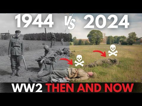 20 Fascinating World War II Then Vs Now Photos