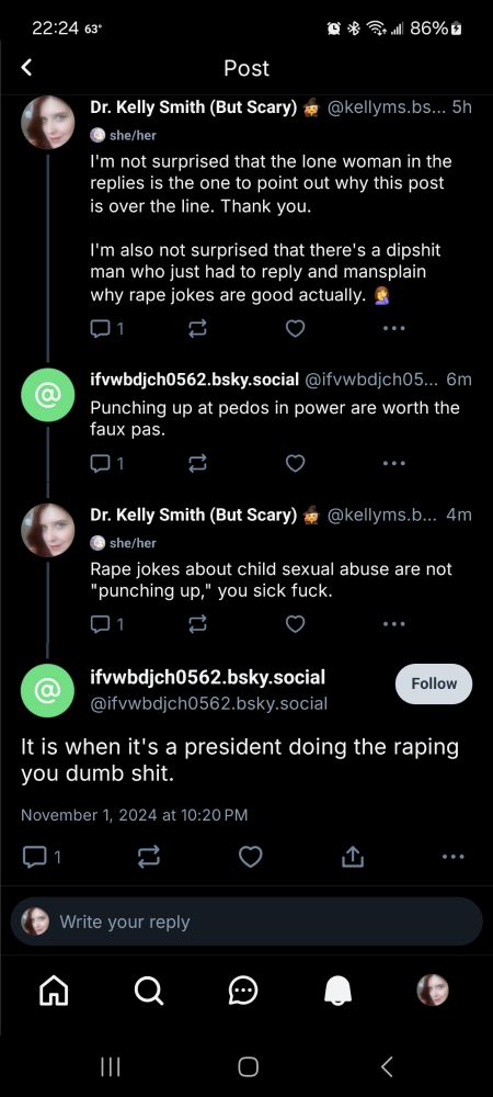 A screen grab of the thread here: https://bsky.app/profile/kellyms.bsky.social/post/3l7w7lof3ld2u