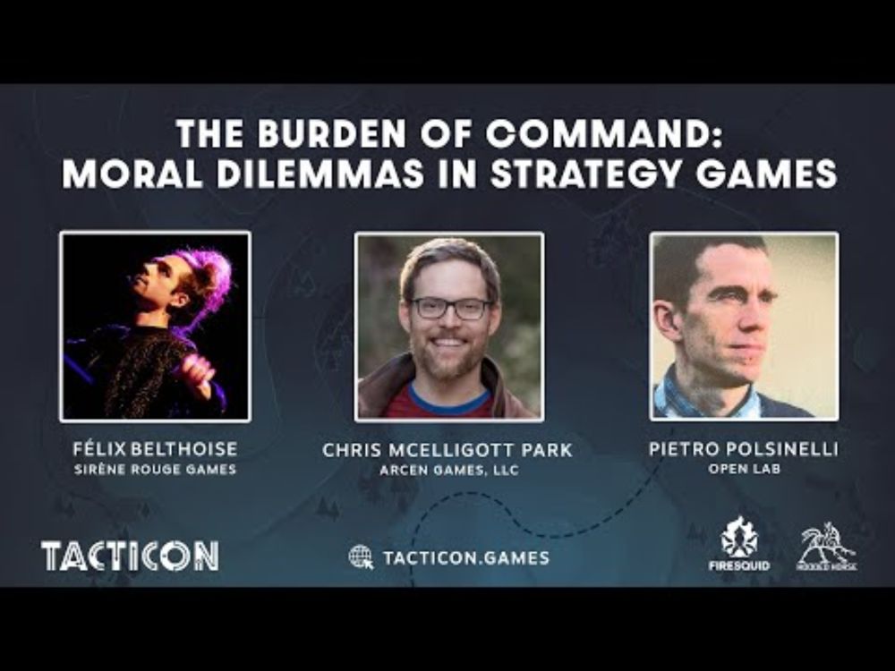 TactiCon 2025 - The Burden of command: Moral dilemmas in strategy games