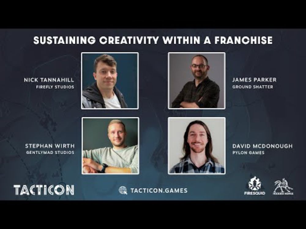 TactiCon 2025 - Sustaining creativity within a franchise: making a sequel as fresh as the first one